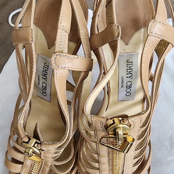 Jimmy Choo High Heeled Sandals - Picture 4 of 5